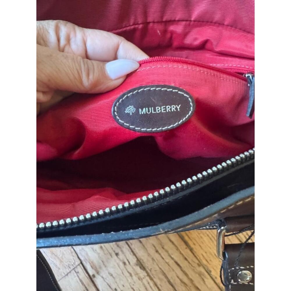 MULBERRY Mabel brown leather Shoulder Bag (PU180 - Picture 11 of 11